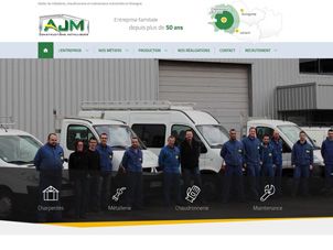 AJM, métallerie, chaudronnerie et maintenance industrielle en Bretagne
