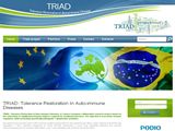 Création site Internet - Projet de recherche européen TRIAD
