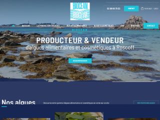 Algues Marine alimentaire, Roscoff, producteur d'algues marines cosmétiques