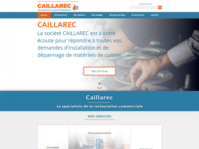 Caillarec - Equipement cuisine professionnelle, matériel - Quimper (Finistère)
