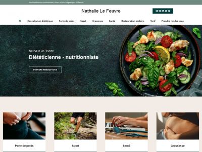 Diététicienne / nutritionniste à Dinan - Nathalie Le Feuvre