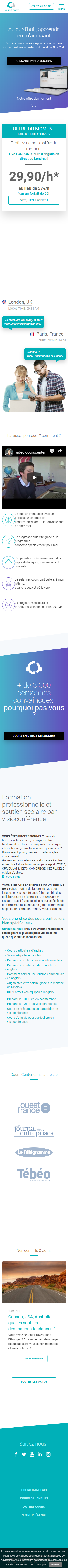 Cours Center