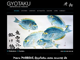 Gyotaku, artiste peintre à Quiberon