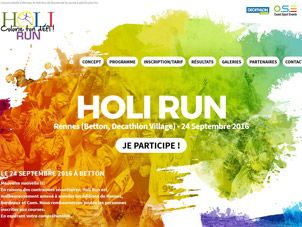 Course colorée à Rennes, le Holi Run de Rennes est la course à pied la plus fun