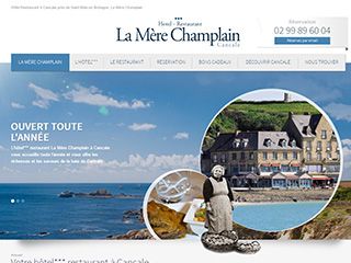 Hôtel Restaurant à Cancale près de Saint Malo en Bretagne, La Mère Champlain