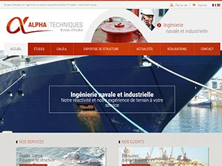 Bureau d'études en ingénierie navale et industrielle à Brest (Finistère - Alpha Techniques