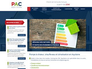 Installateur de pompe à chaleur, chauffe-eau thermodynamique Aquitaine