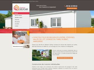 Constructeur de maison et rénovation en Lozère (48) - Maisons Deltour