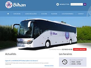 Cars Bihan, transport en car dans le Finistère