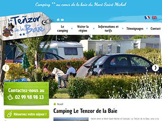 Camping au coeur de la baie du Mont Saint Michel - Le tenzor de la baie