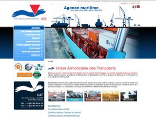 Agence maritime pour la manutention, consignation, douane, stockage, transport sur le port de Brest