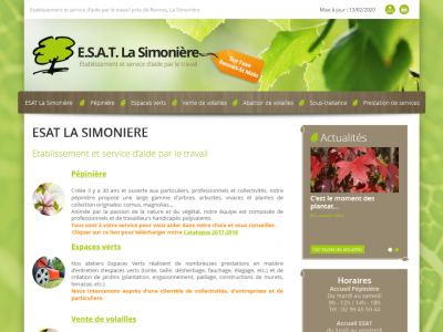 ESAT La Simonière près de Rennes