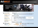 Création site Internet - Aviwest, équipement pour le broadcast