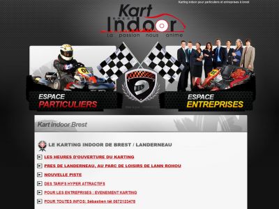 Kart indoor à Brest