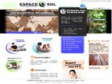 Création site Internet - Espace Sol, magasin de revêtement de sol à Rennes