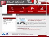Création site Internet - Salaun Bâtiment à Brest