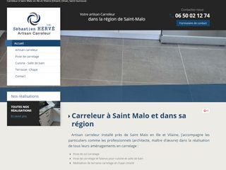 Carreleur à Saint Malo