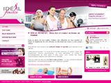 Création site Internet - Idéal Féminin : centre de fitness en Ille-et-Vilaine