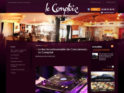 Bar à Cocktail à Concarneau - Le Comptoir