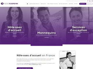Mannequins, Hotesses d'accueil, Personnel de service