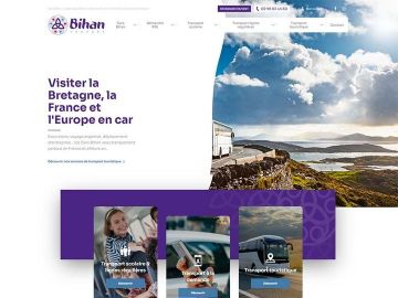 [#NouveauSite] 💻 La société Abers - Bihan  vous présente son site Web pour le service de transport Cars Bihan dans le Finistère. 🚌
https://www.bihan.fr/