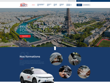 [#NouveauSite] 💻 L'école de conduite ECFT à Paris présente la refonte de leur site Internet. 🚕 Un site plus dynamique et plus clair. 👀
https://www.ecft.fr/