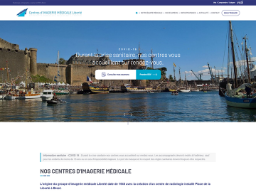 [#NouveauSite] 💻 La refonte du site web du cabinet d'imagerie médical Liberté à Brest est prête ! 🧑‍⚕️ Le résultat est un site plus moderne et plus simple de...