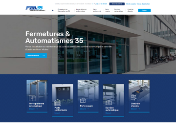 [#NouveauSite] 💻 Fermetures et Automatismes 35 présente son nouveau site web avec ses prestations de portes et barrières automatiques :🚪https://www.fea35.fr/