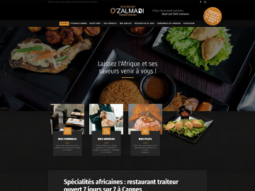 [#NouveauSite] 💻 Le restaurant O'Zalmadi de spécialités africaines a ouvert un restaurant à #Cannes ! 🍲 Toujours avec des plats cuisinés de manière...