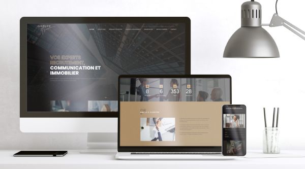 Site onepage responsive WebGazelle Site onepage responsive WebGazelle