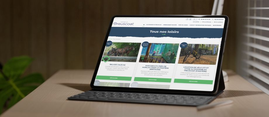 Domaine du Treuscoat site web créé par WebGazelle Domaine du Treuscoat site web créé par WebGazelle