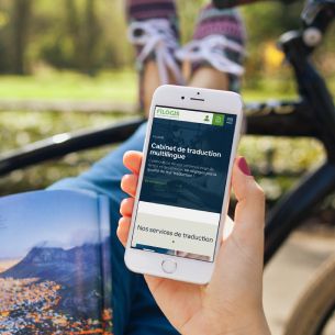 Le site Filogis en version mobile