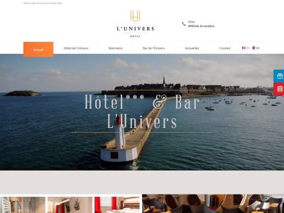 L'Univers, hôtel 3 étoiles à Saint-Malo intra muros