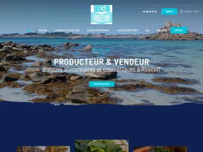 Vente d'algues marines alimentaires direct producteur