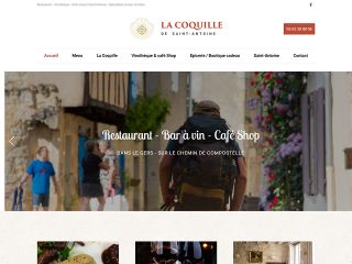 Restaurant, vinothèque, épicerie, produits locaux, gastronomie occitane, restaurant d'étape, chemin de compostelle, cuisine locale