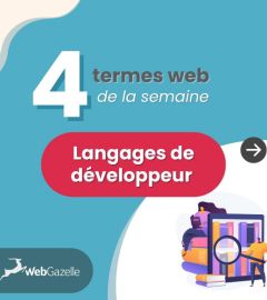 [#DicoDuWeb] Aujourd'hui, on s'intéresse aux langages de développeur ! 🤓

🔎 Zoom sur les termes : HTML , CSS, PHP, et Javascript.

#langages #dev...