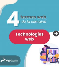 [#DicoDuWeb] Aujourd'hui, on s'intéresse aux TECHNOLOGIES WEB ! 📲

🔍 Zoom sur les termes : IA; API; Scripts et Framework !

#technologie #webgazelle...