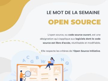 [#MotDeLaSemaine] Cette semaine, et si on parlait OPEN SOURCE ? 🔓

#Dico #web #open #source #agenceweb