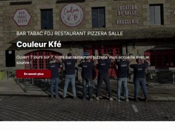 [#NouveauSite] 💻 Nouveau site internet pour le bar restaurant Couleur K'FE à Melgven !
☕  Couleur K'fé est un bar tabac, restaurant, pizzeria et loueur de...