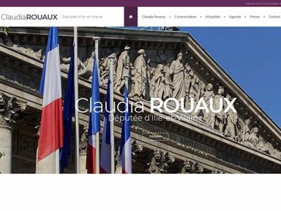 Députée de la 3e circonscription d'Ille-et-Vilaine : Claudia Rouaux
