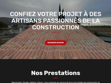 [#NouveauSite] 💻 Araujo Bâtiment est une entreprise en maçonnerie générale dans la Drôme et du Vaucluse. Que ce soit pour de la Maçonnerie, du...