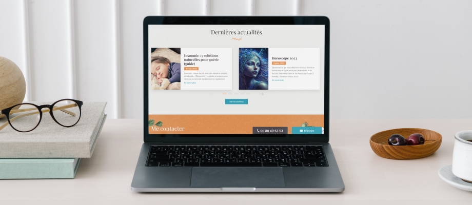 Le site web de Virginie Consol a été créé par l'agence WebGazelle Le site web de Virginie Consol a été créé par l'agence WebGazelle