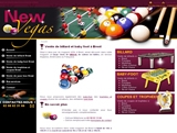 Création site Internet - New Vegas, billard à Brest