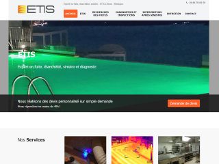 etis, expert fuite, étanchéité, sinistre