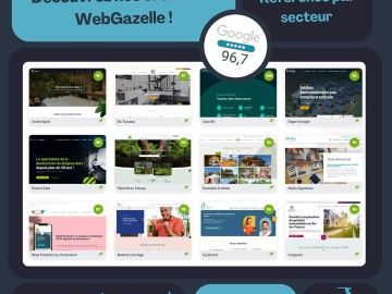 Nous sommes ravis de vous faire découvrir le tout nouveau site WebGazelle ! ⭐    

Avec + de 2000 sites créés, nous sommes fiers de proposer des réalisations...