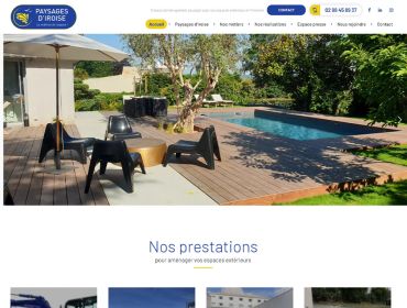 Travaux d’aménagement paysager, terrassement, revêtement, clôture, maçonnerie, végétalisation, aménagements extérieurs, Finistère Nord Travaux d’aménagement paysager, terrassement, revêtement, clôture, maçonnerie, végétalisation, aménagements extérieurs, Finistère Nord