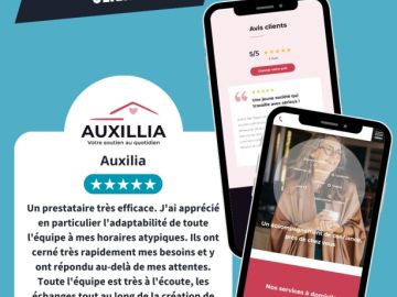 🏡 Un site web au service de l’humain.

🤝 Auxillia accompagne les personnes à domicile, et nous avons conçu un site clair et accessible pour les aider à...