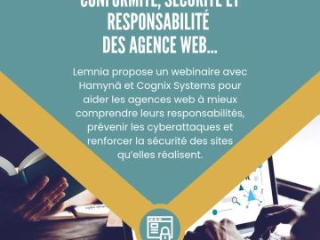 🚨 J-2 avant le webinaire cybersécurité pour les agences web !

📅 Vendredi 4 juillet à 11h
En 30 min, faites le point sur vos responsabilités et les bons...