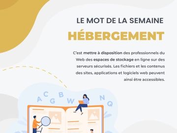 [#MotDeLaSemaine] Après les précédents termes orientés techniques, revenons aux bases : qu'est-ce que l'HEBERGEMENT ?  😎

#Dico #web #hebergement...