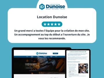 ⭐ Un site web clair et efficace, comme leur service !

🚛 Location Dunoise nous confie la gestion de son site pour simplifier la réservation de ses...